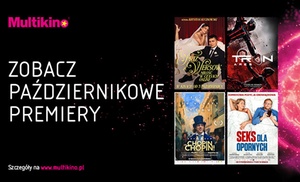 Bilety na dowolny film 2D/3D w kinach sieci Multikino