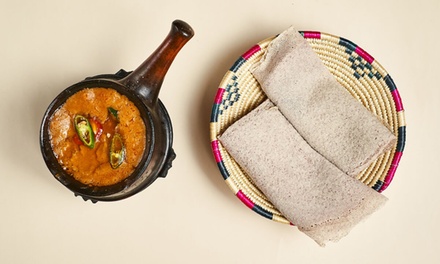 Für 1 Person: 3-Gänge-Menü - Black Lion afrikanische restaurant