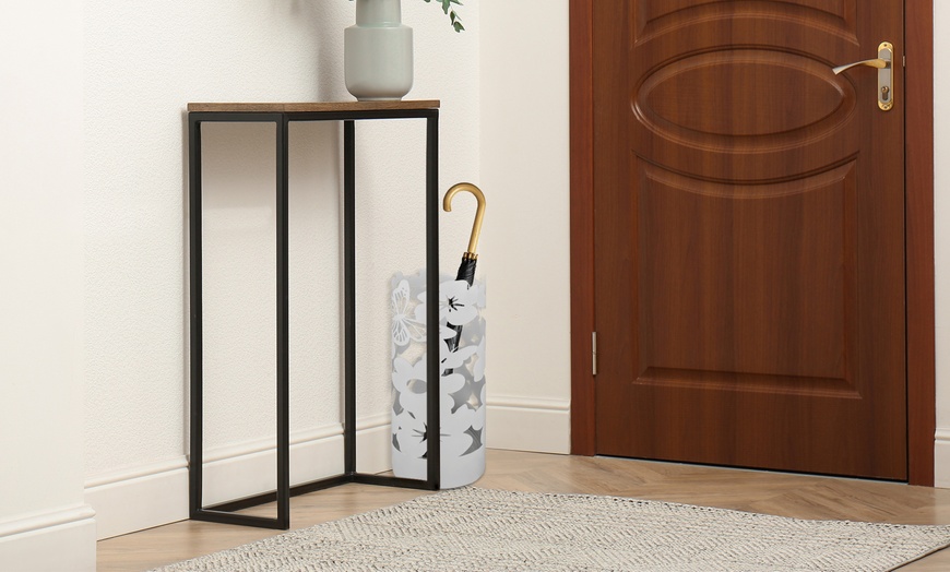 Image 57: Portaombrello in metallo moderno