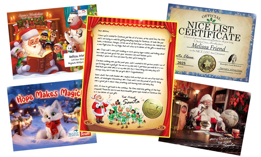 Image 5: Award-Winning Personalized Santa Letter Packages