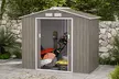 Outsunny Galvanised Steel Garden Shed 7x4ft or 9x6ft - Second Medium