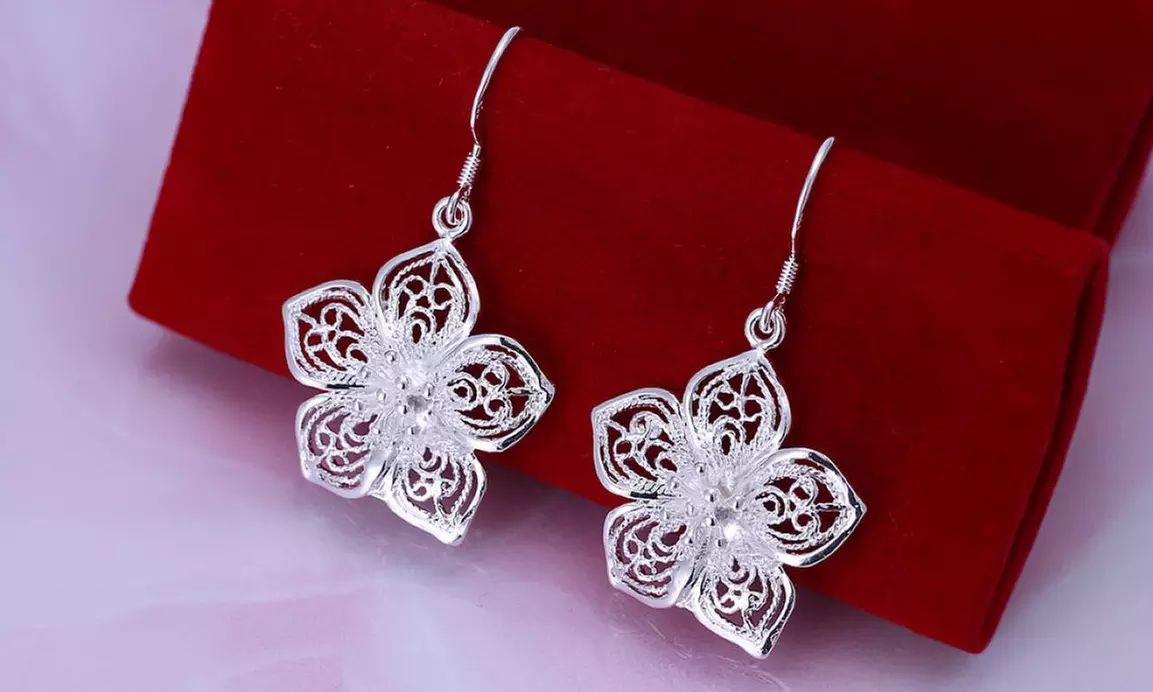 Sterling Silver Drop Dangle Earrings - Multiple Styles