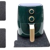 Image 2: Two-Piece Heat-Resistant Countertop Protector Mats for Air Fryers