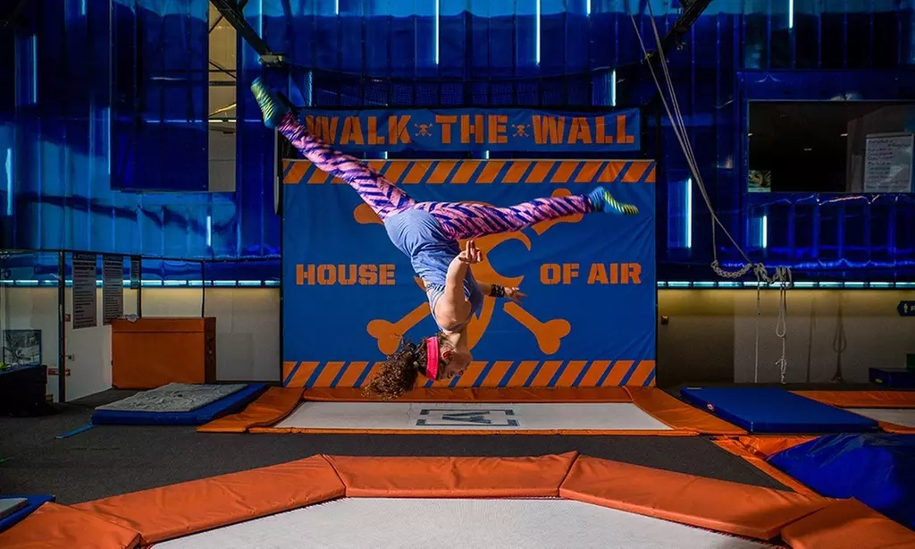 90 Min Jump Pass with Trampolines, Ninja Warrior Course & Dodgeball!