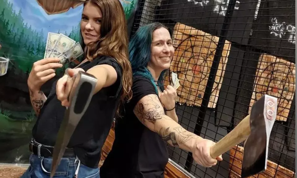 One-Hour Private Axe-Throwing Session for Four, Six, or Eight at Celtic Axe Throwers (Up to 51% Off) - Second Medium