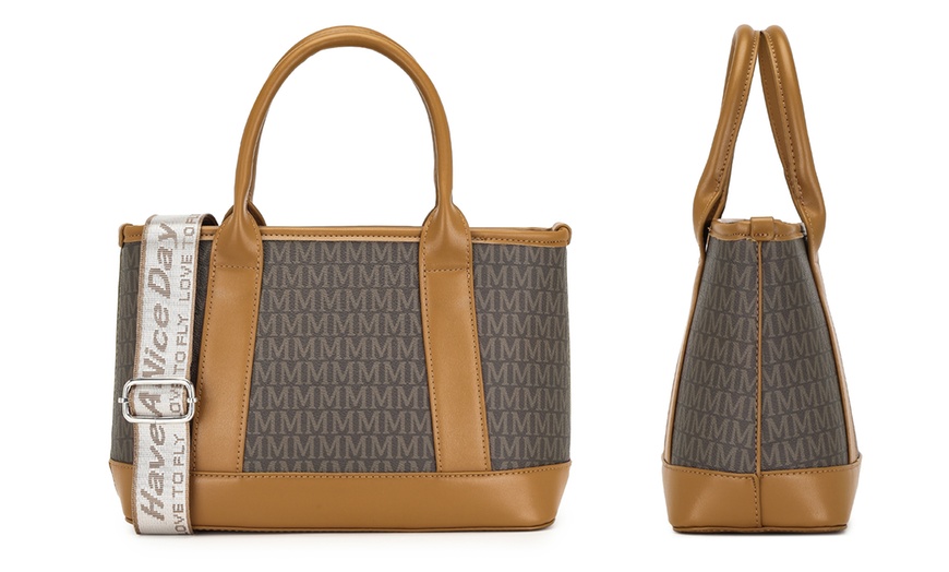 Image 11: Tote Bag met verstelbare schouderband