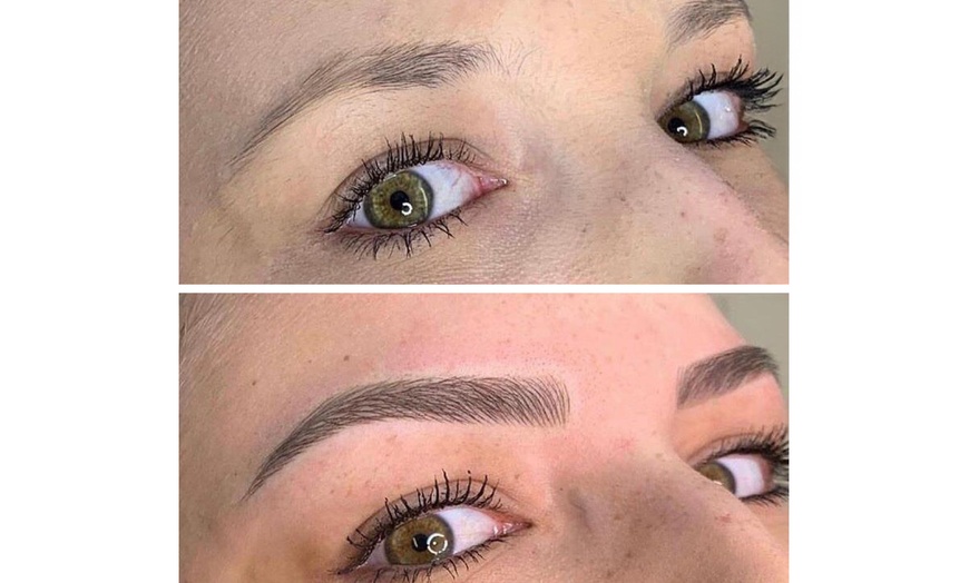 Image 4: Get Glam with Microblading, Lip Blush, Eyeliner Tattoo, or More