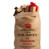 Image 2: Spread holiday cheer with Personalised Christmas Hessian Sacks