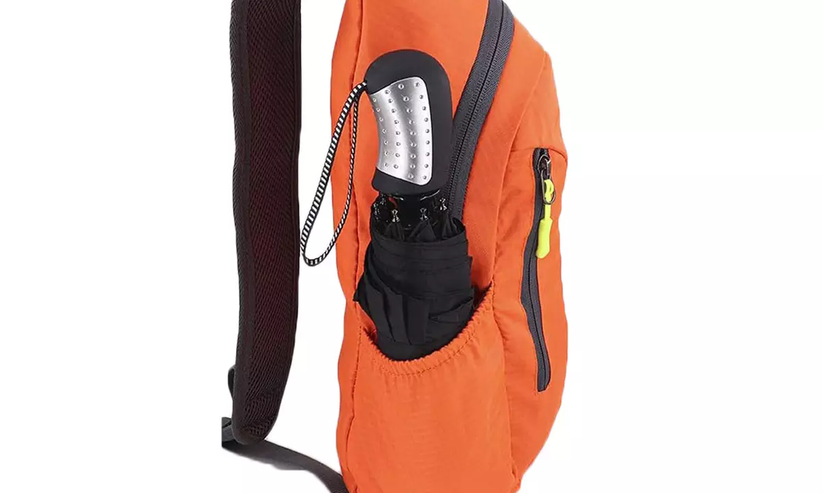 Crossbody Zippered Sling Backpack