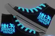 Stranger Things Inspired Glow-in-the-Dark High-Top Trainers - Second Medium