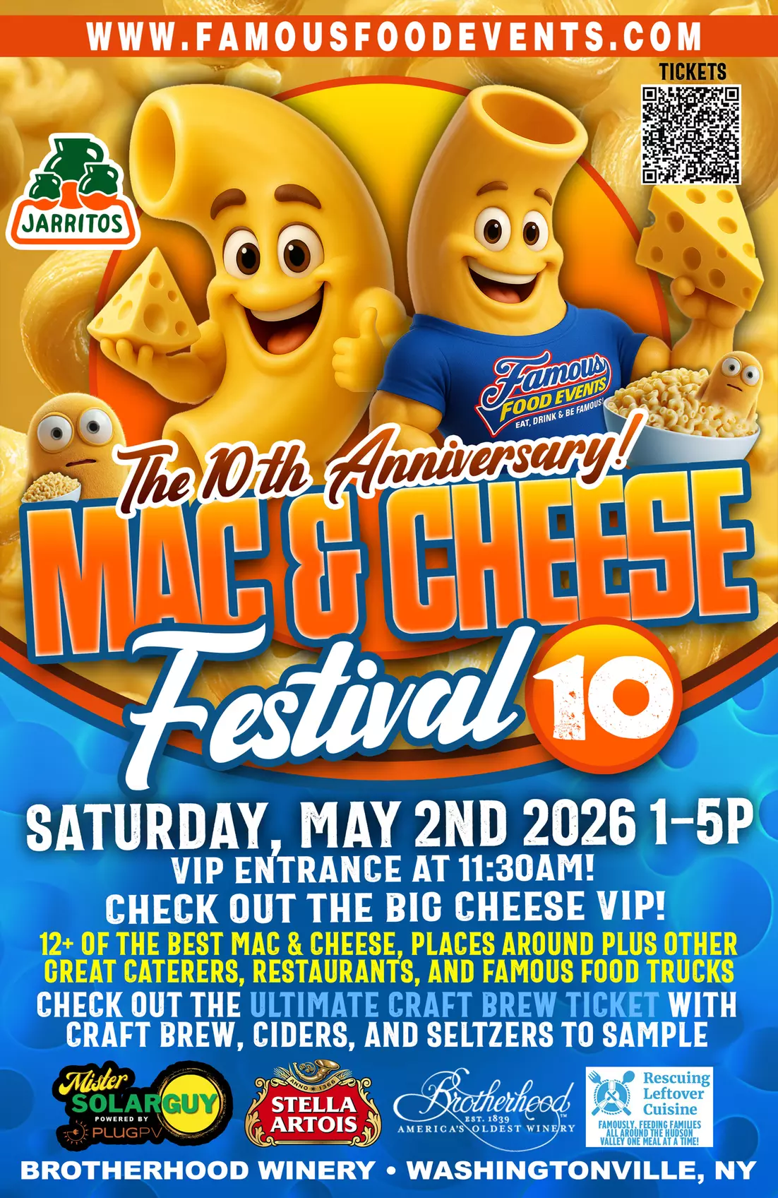 Tickets to Hudson Valley Mac & Cheese Fest