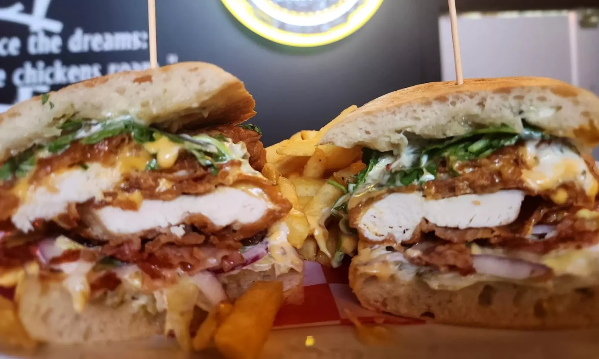 Savor 10 or 20 Wings, 1 or 2 Entree, and Drinks!