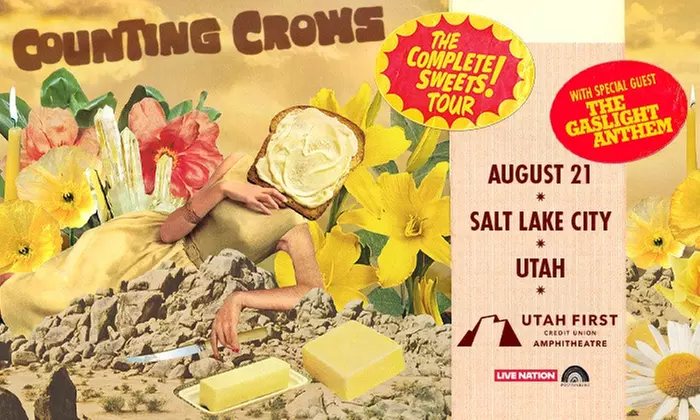 Counting Crows: The Complete Sweets! Tour with The Gaslight Anthem on August 21 at 7:30 p.m. - Primary Image