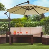 Image 2: Cantilever Parasols - Standard or Solar LED + Optional Base