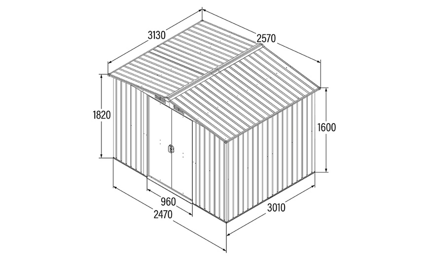 Image 12: Home Deluxe Geräteschuppen BOHIO
