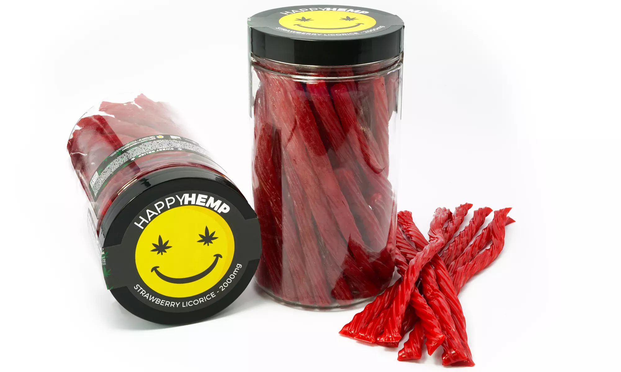 CBD Infused Strawberry Licorice from Happy Hemp