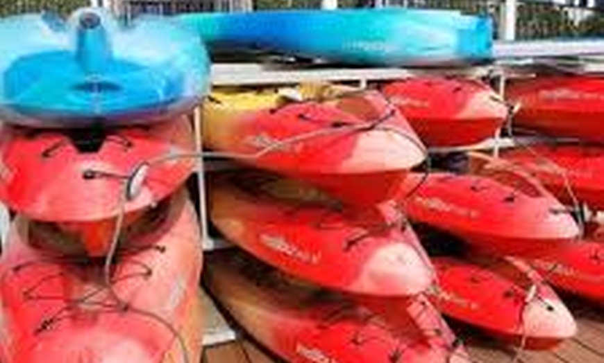 Image 2: OverWater Kayak Rentals on Mission Bay
