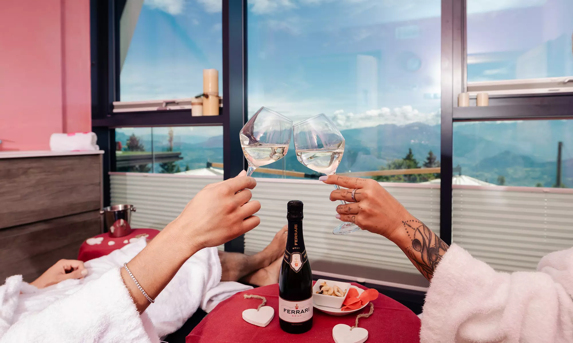 Trentino: soggiorno con mezza pensione, Spa e aperitivo per 2