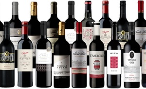 12, 15, 18 Bottle Red Wine Sampler Pack