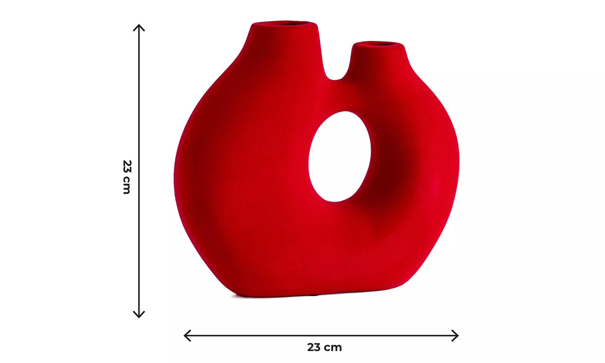 Vaso decorativo in ceramica