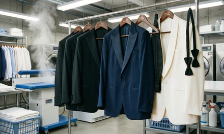 Lavado, secado y planchado de pantalón de traje - Planch Arte