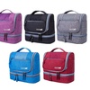 Image 1: Large Hanging Toiletry Bag Travel Makeup Bag Organizer Dry Wet Separation