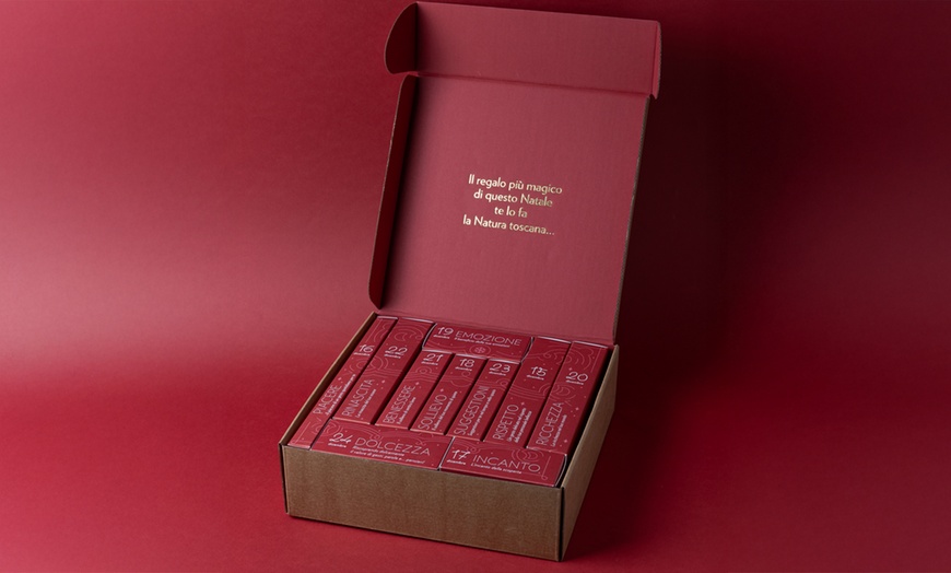 Image 1: Calendario dell'avvento Biofficina Toscana 2025 