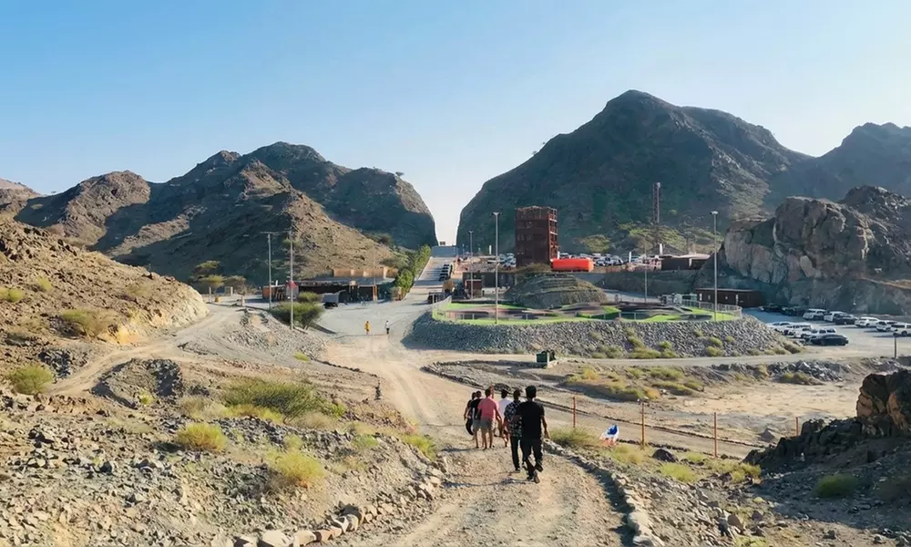 Zipline Thrill Experience at Fujairah Adventure Park