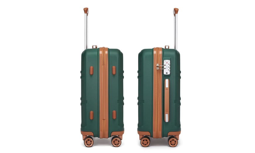 Image 19: Travel Suitcase with 360° Spinner Wheels and TSA Locks