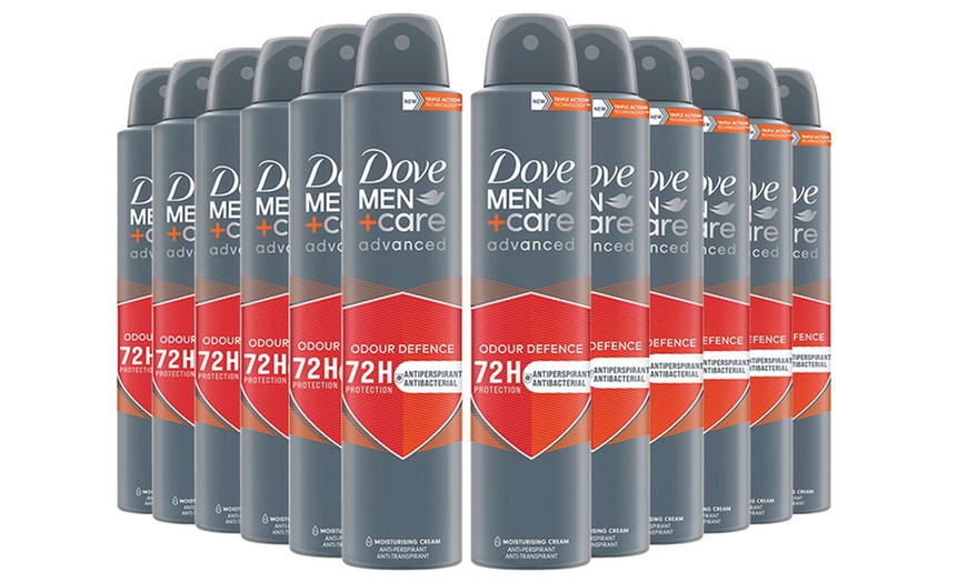 Image 16: 3, 6 or 12 Dove Anti-Perspirant Men+Care Advanced Deodorants 200ml