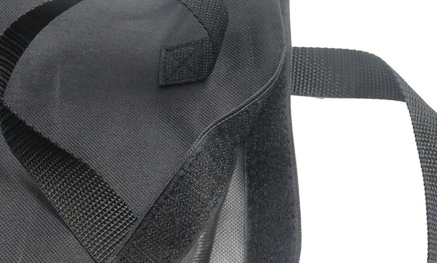 Image 4: Outdoor Canopy Tent Fixed Weighted Sandbags: 4 or 8 Pcs - Black 