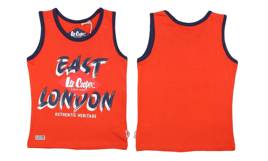 Image 6: Camiseta de tirantes para niños Lee Cooper