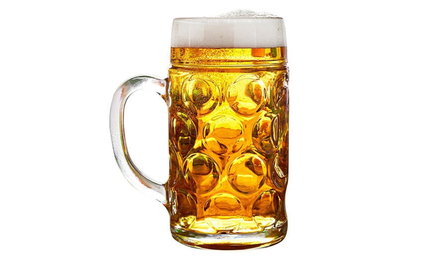 Image 1: German-Style Two-Pint Beer Stein