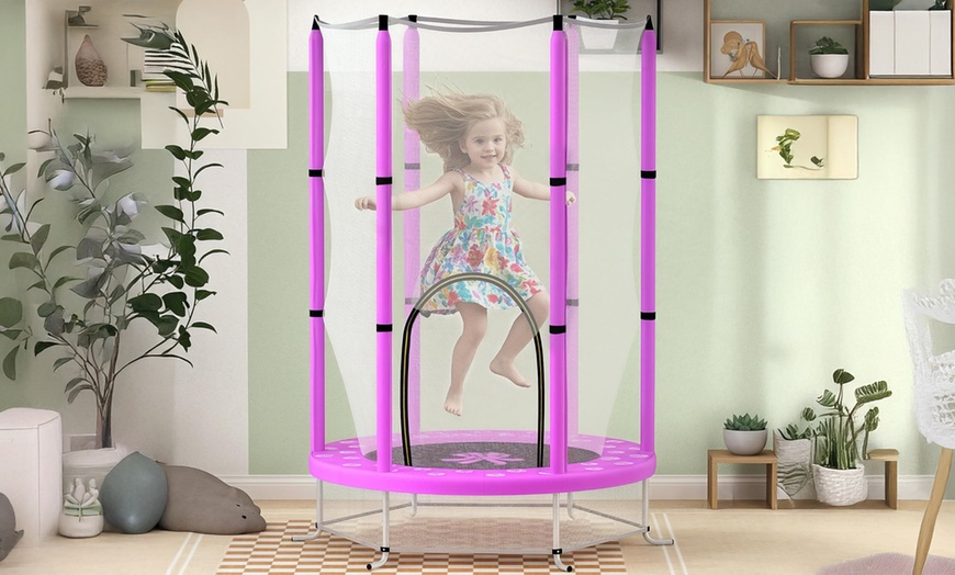 Image 1: Kids Trampoline