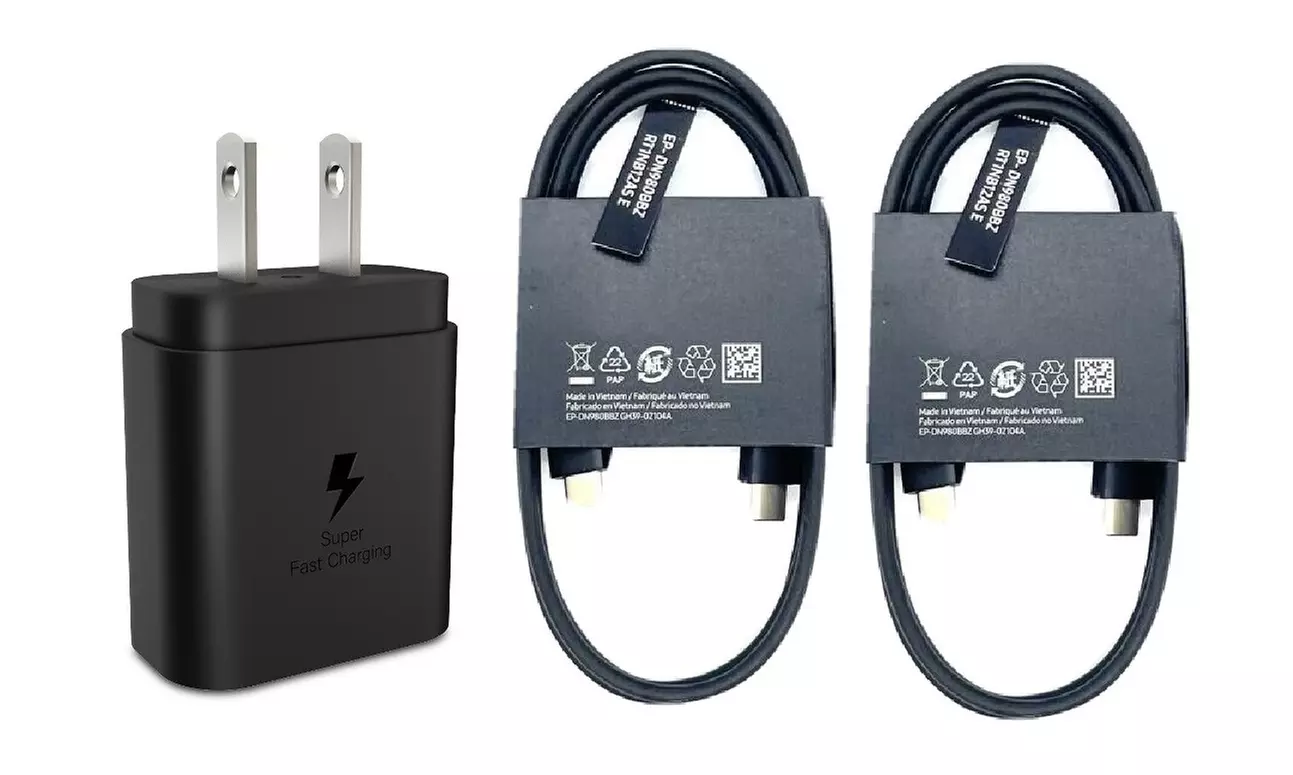 25W Super Fast Charger for Samsung USB-C Devices