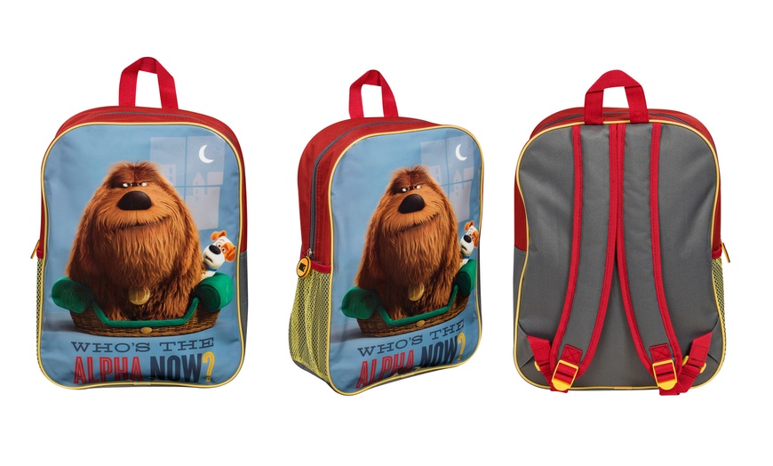 Secret life of clearance pets backpack and lunchbox