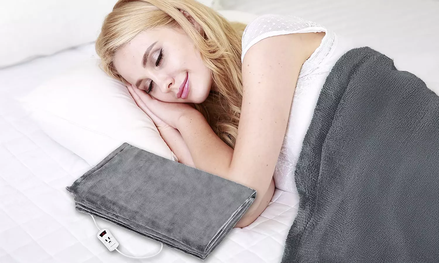 Restez au chaud avec un coussin ou une couverture chauffante