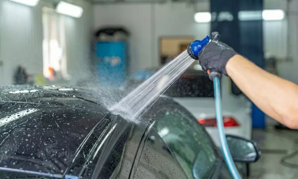 Five Star Automotive Detailing: Save Up to 31% Off on Express Wax and Carpet Cleaning Service