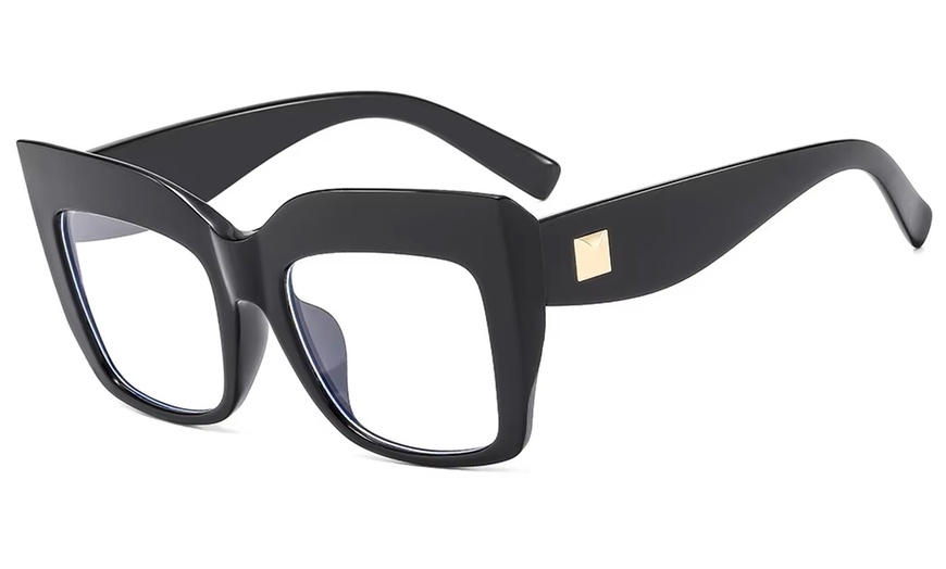 Image 3: Plastic Eye Glasses Frames Spectacles