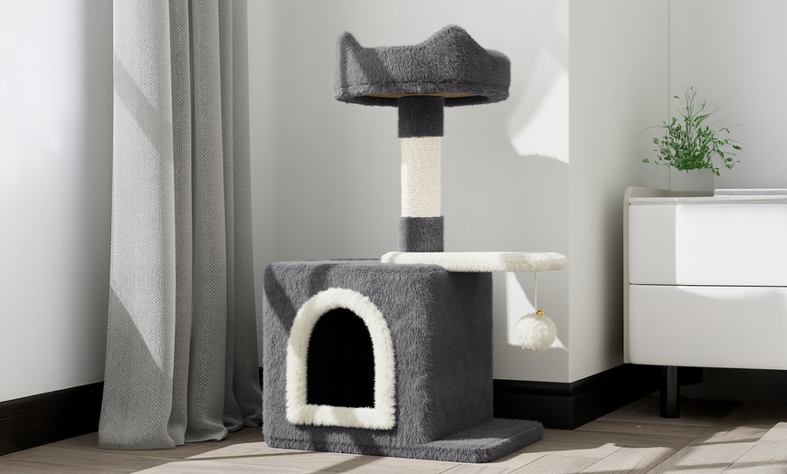Image 6: 70, 79 or 131cm Multi Level Indoor Cat Tree