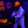 Image 1: Halloween Rage Room Pumpkin Smash Bash in San Diego