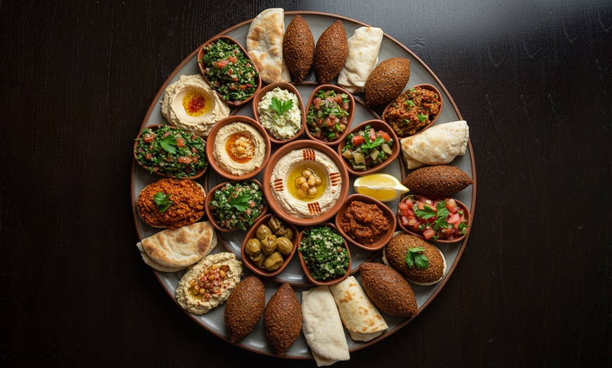 Image 2: Libanesisches 4-Gänge-Menü „Reise durch den Orient“ für 2-4 Personen