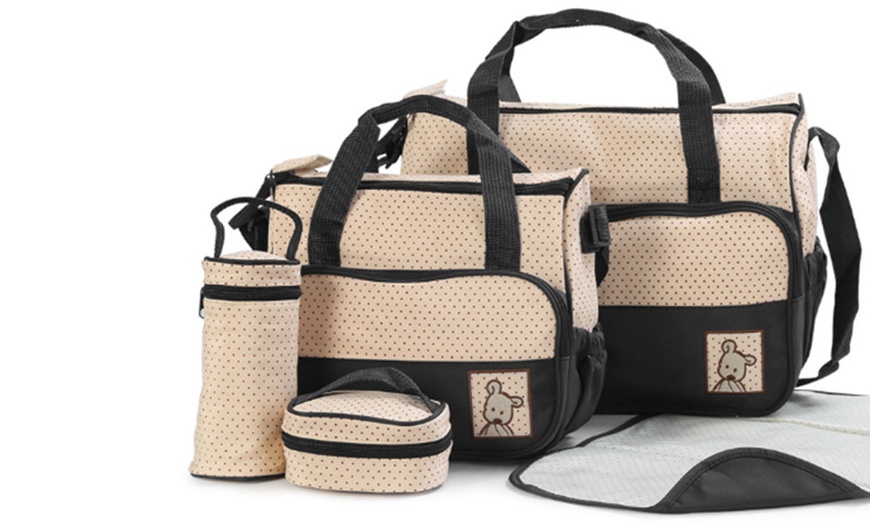 Image 2: Five-in-One Baby Bag Set