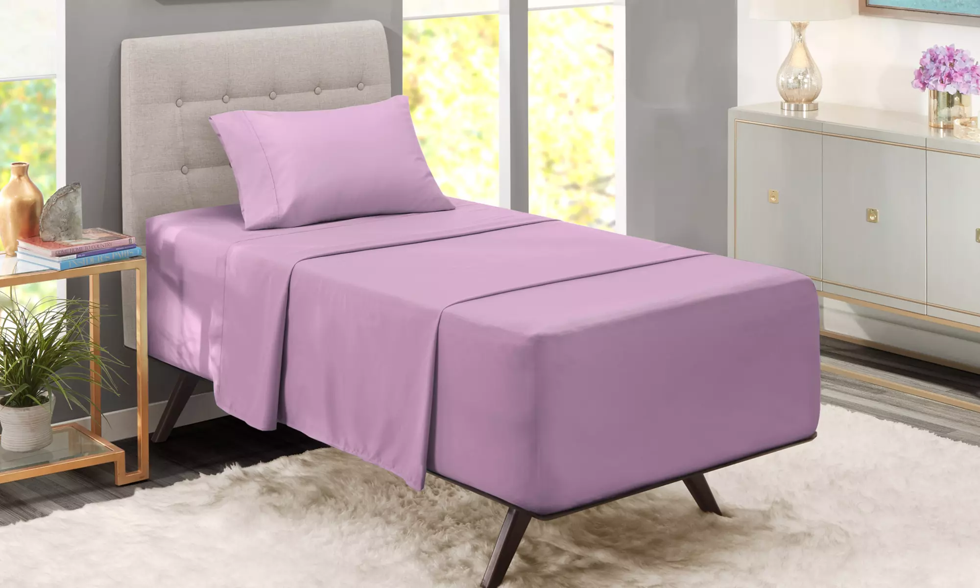 Nestl Extra Deep Pocket Sheets - 18-24 Inch Fitted Bed Sheet Set - 6 Piece