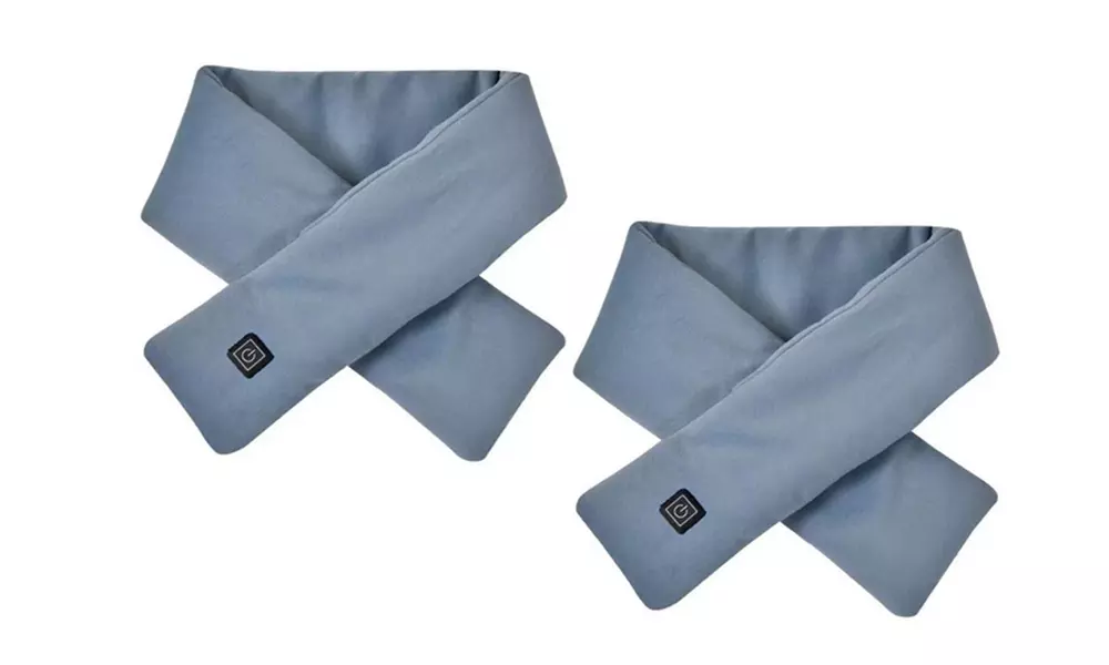Unisex Electric Heated Neck Scarf; Various Colour Options Available