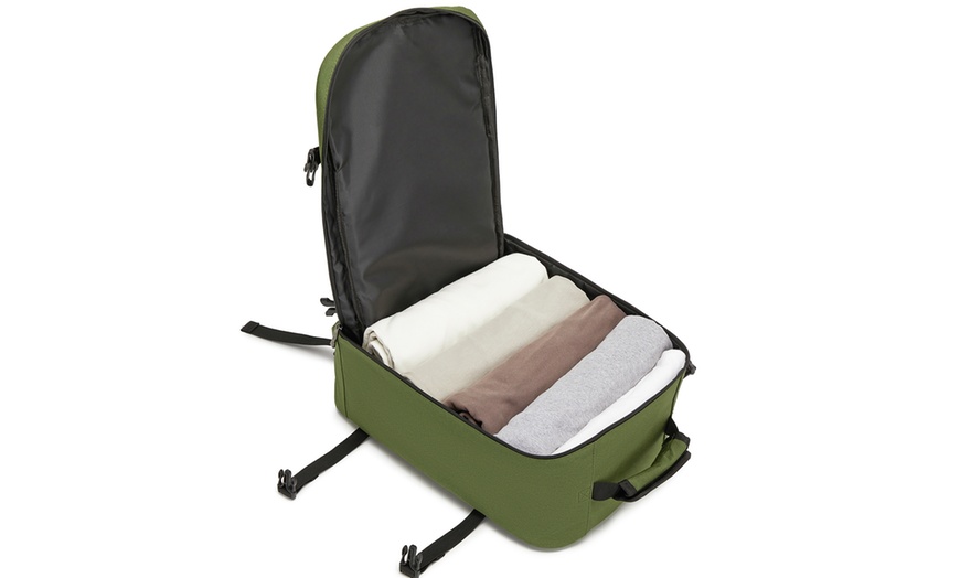 Image 5: Mochila de viaje tamaño cabina con espacio para portátil