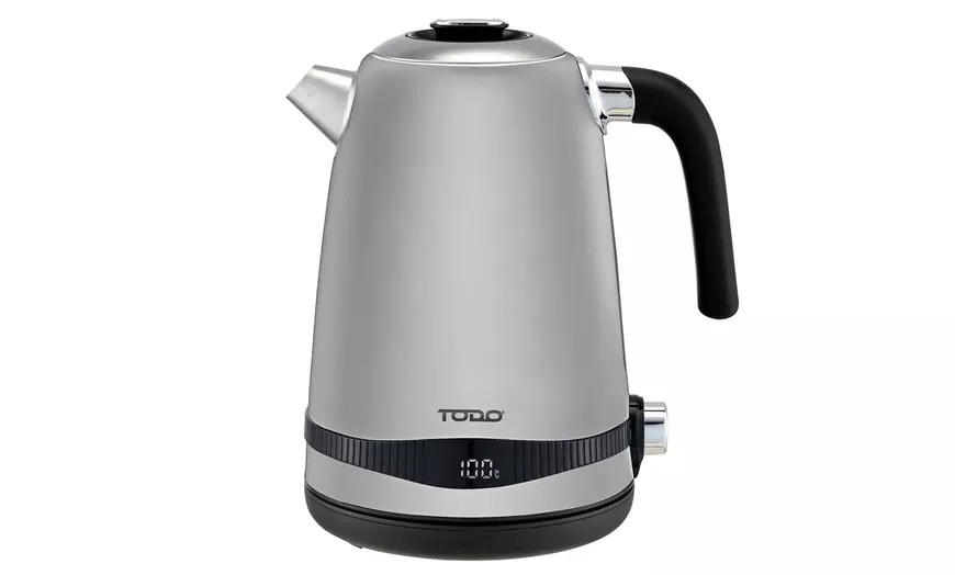 Image 16: TODO 1.7L Electric Cordless Kettle Stainless Steel/ Led Water Jug