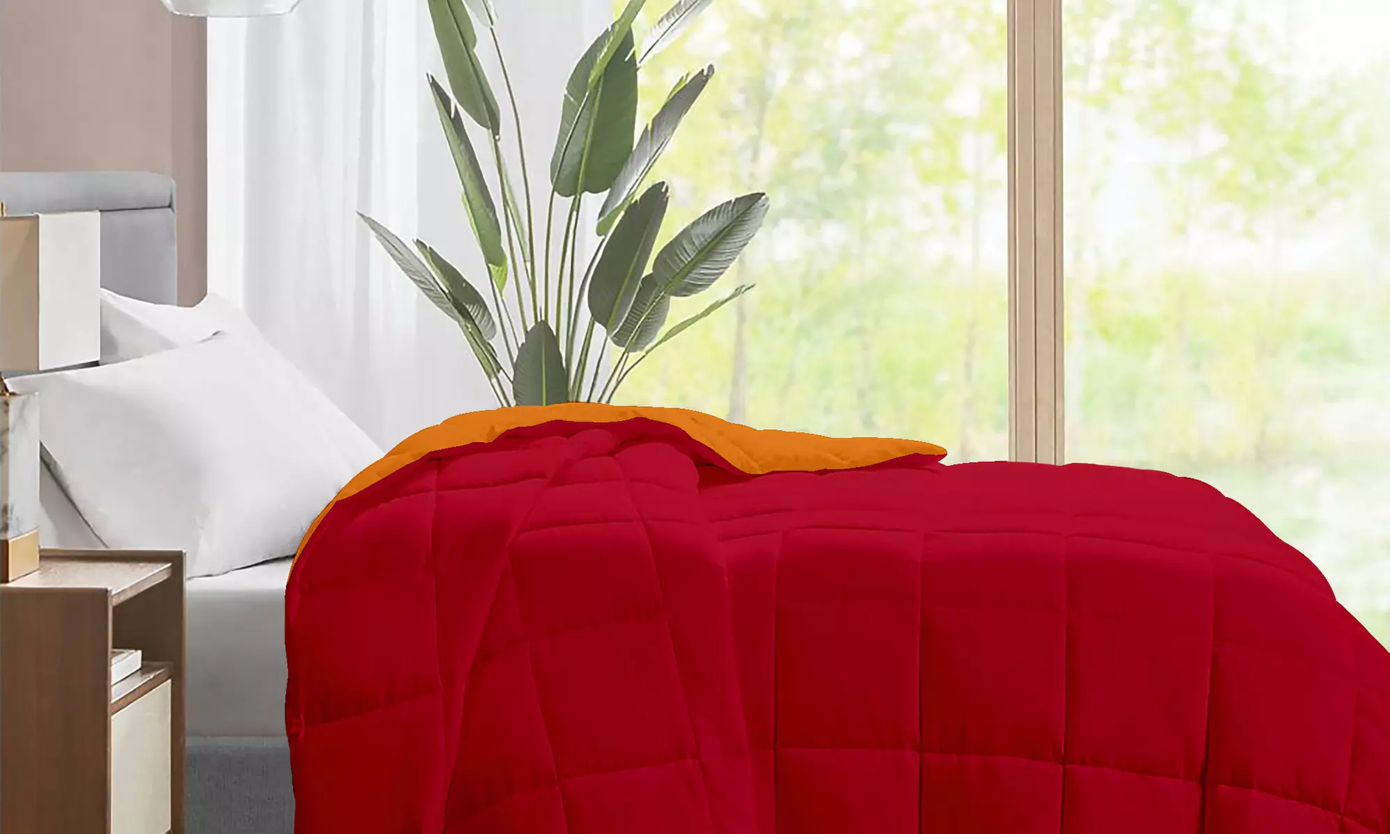 Doppelseitige Mikrofaser-Winter-Bettdecke