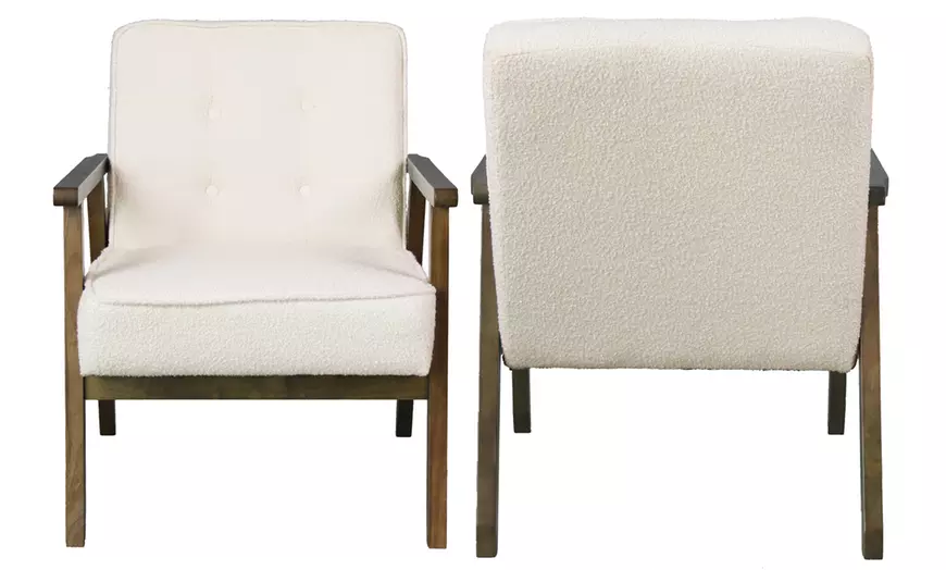Image 6: Fauteuil "Doug" de Doosense, tissu et coloris au choix