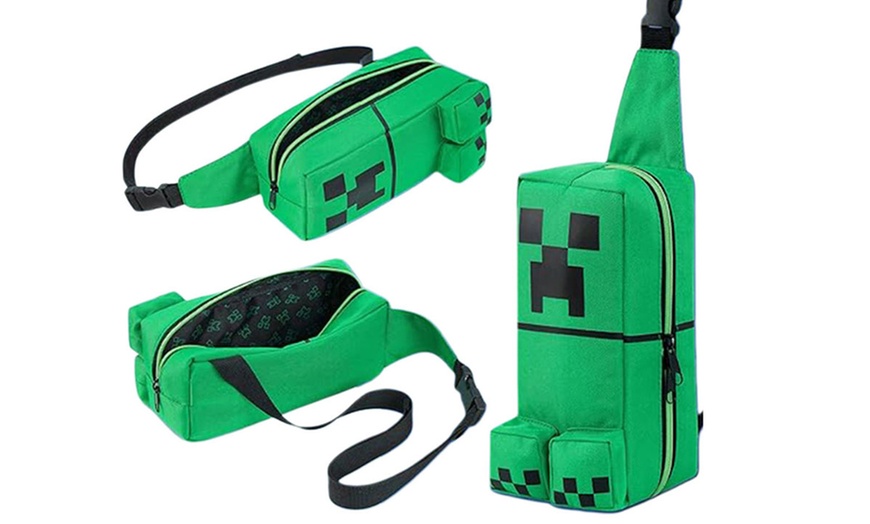 Image 2: Borsa a tracolla Minecraft